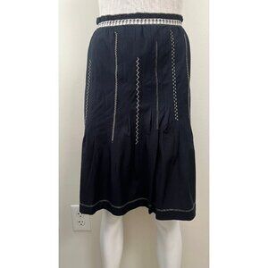 PHILOSOPHY DI ALBERTA FERRETTI STITCH DESIGN SKIRT 10